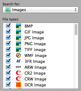 select the model camera