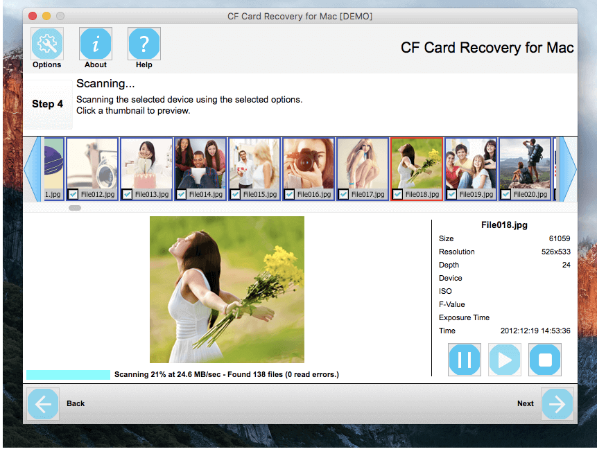 CF Card Recovery for Mac 5.2.2.1