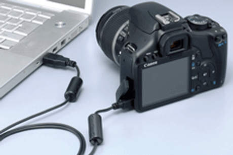Connect digital camera to Mac